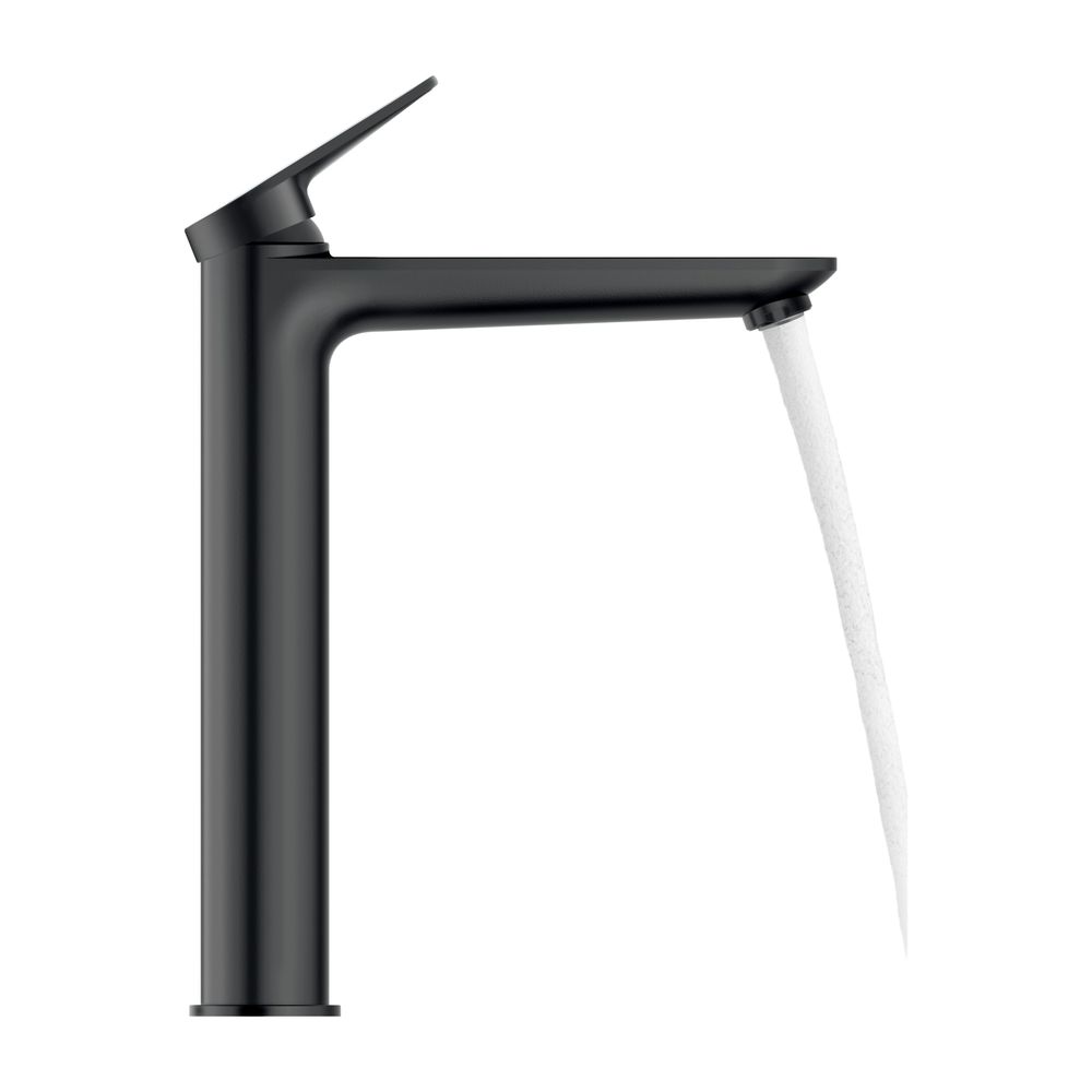 Duravit Wave Einhebel-Waschtischmischer XL, Mattschwarz, 5l/min, Hebelgriff, Ausl... DURAVIT-WA1040002046 4067116105377 (Abb. 1)