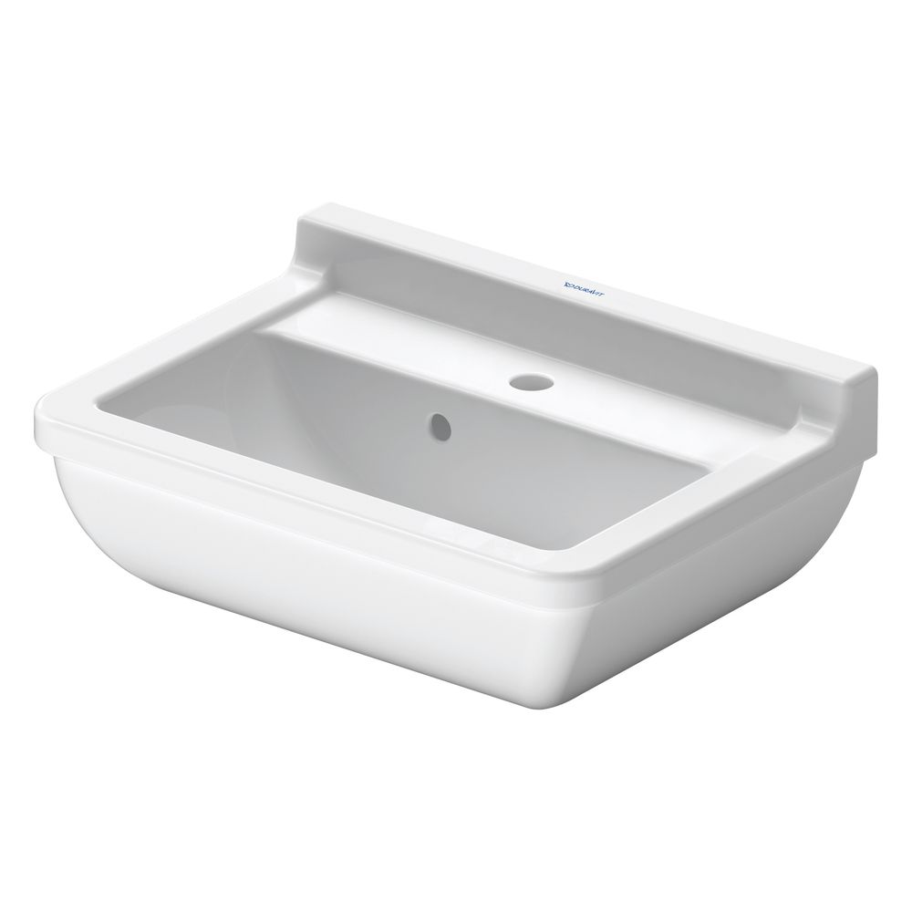 Duravit Starck 3 Waschtisch 360x500x180mm wandh. Weiß Hochglanz, Rechteckig, Wonde... DURAVIT-03005000001 4021534223099 (Abb. 4)