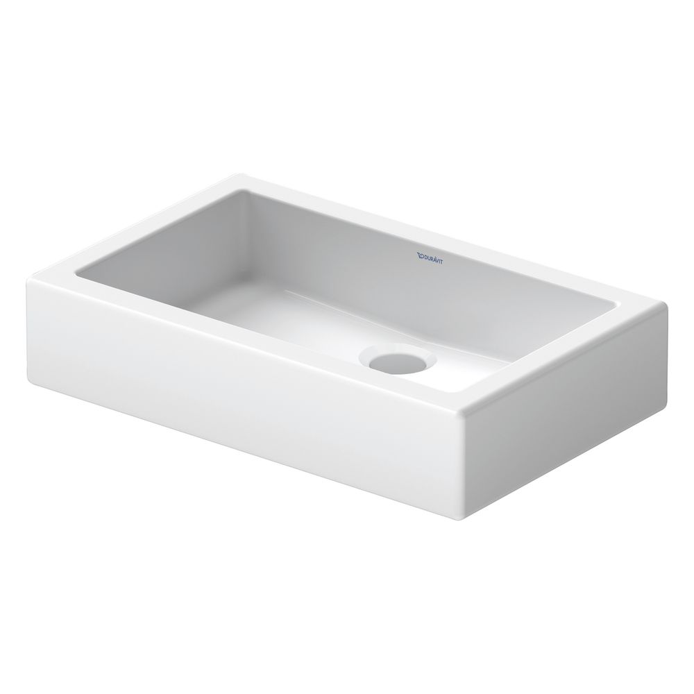 Duravit Vero Aufsatzbecken 600mm, Weiß Hochglanz, Rechteckig, ohne Überlauf und HLB... DURAVIT-0455600000 4021534217272 (Abb. 4)