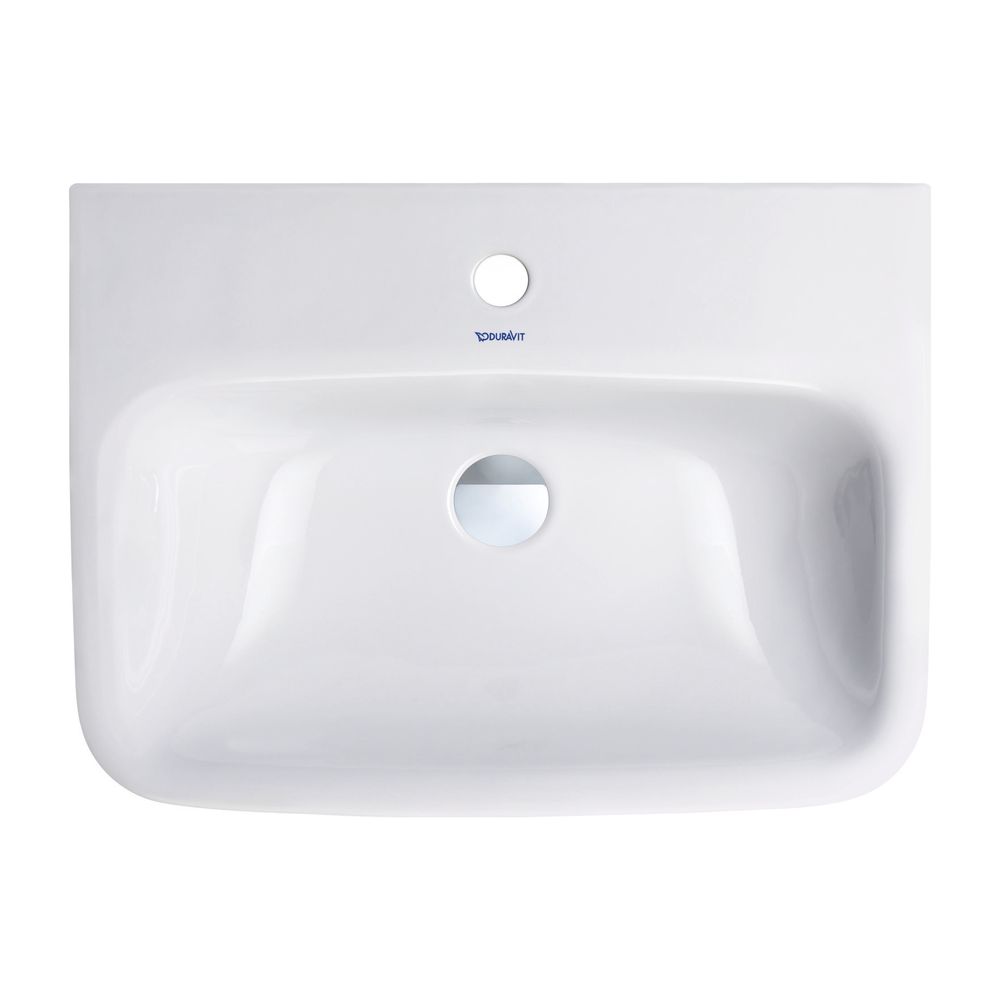 Duravit DuraStyle Waschtisch 440x600x170mm wh Weiß Hochglanz, Rechteckig, WonderGl... DURAVIT-23246000001 4021534899355 (Abb. 1)