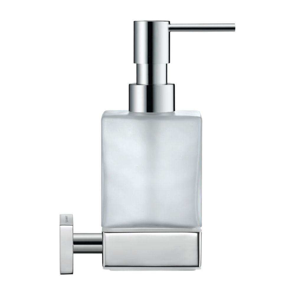 Duravit Karree Seifenspender 68x124x178mm, Chrom, Glas/Messing, 0,36l, wandhängend... DURAVIT-0099541000 4021534901102 (Abb. 2)
