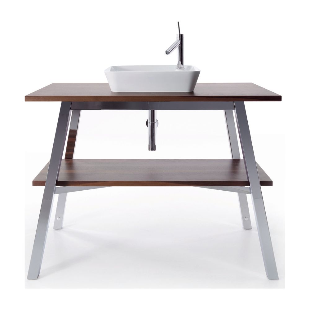 Duravit Cape Cod Aufsatzbecken 460mm, Weiß Hochglanz, DuraCeram, Quadratisch, ohne ... DURAVIT-2340460000 4021534988868 (Abb. 1)