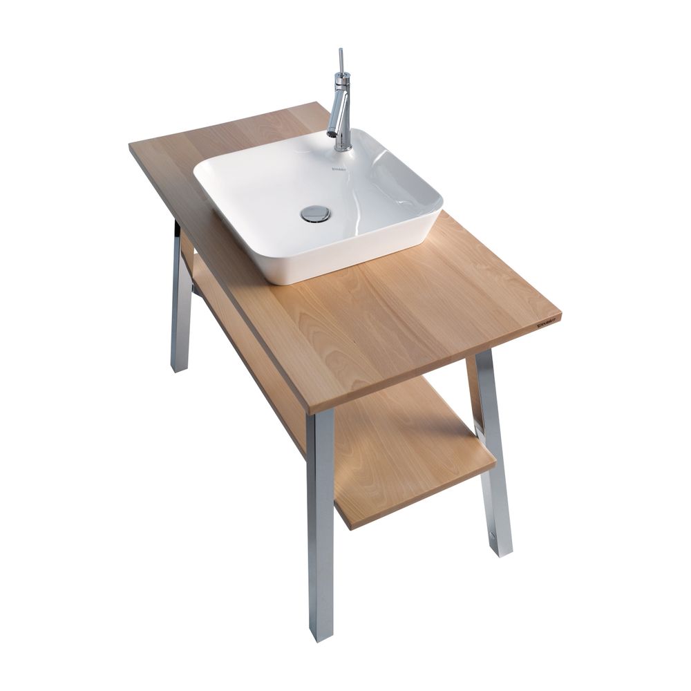 Duravit Cape Cod Aufsatzbecken 460mm, Weiß Hochglanz, DuraCeram, Quadratisch, ohne ... DURAVIT-2340460000 4021534988868 (Abb. 4)