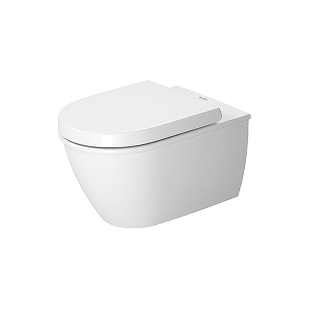 Duravit WC-Sitz, D-shaped, Weiß Hochglanz 370x38x436mm, ohne Absenkautomatik, Edels... DURAVIT-0069810000 4021534810886 (Abb. 1)