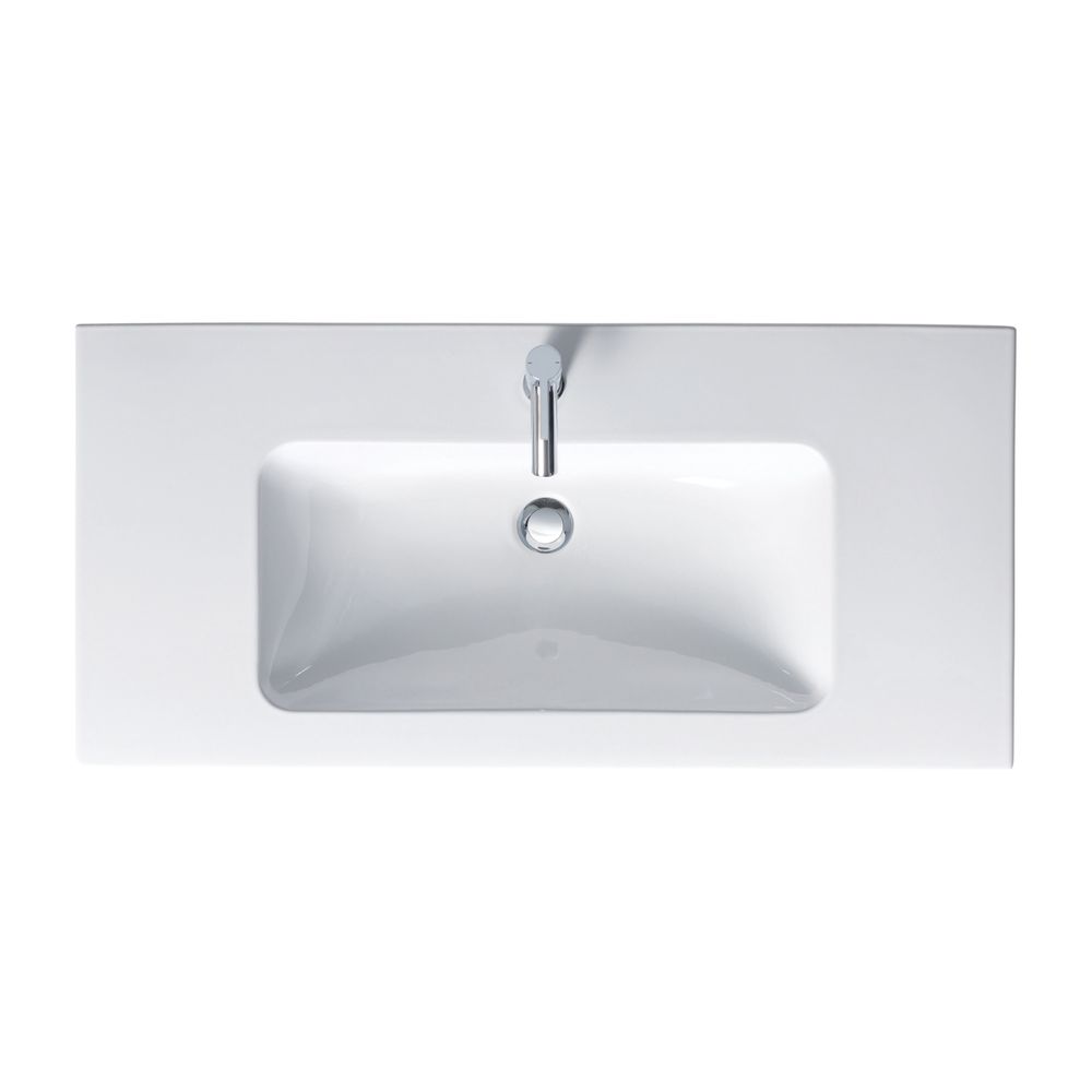 Duravit ME by Starck Waschtisch 490x1030x175mm WonderGliss Weiß Hochglanz, Rechtec... DURAVIT-23361000001 4053424021409 (Abb. 1)
