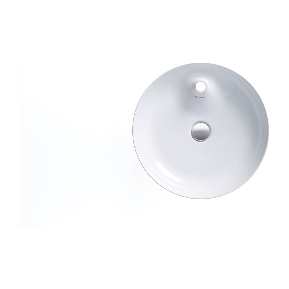 Duravit Cape Cod Aufsatzbecken 480mm, Weiß Hochglanz, DuraCeram, rund, ohne Überla... DURAVIT-2328480000 4021534955341 (Abb. 10)