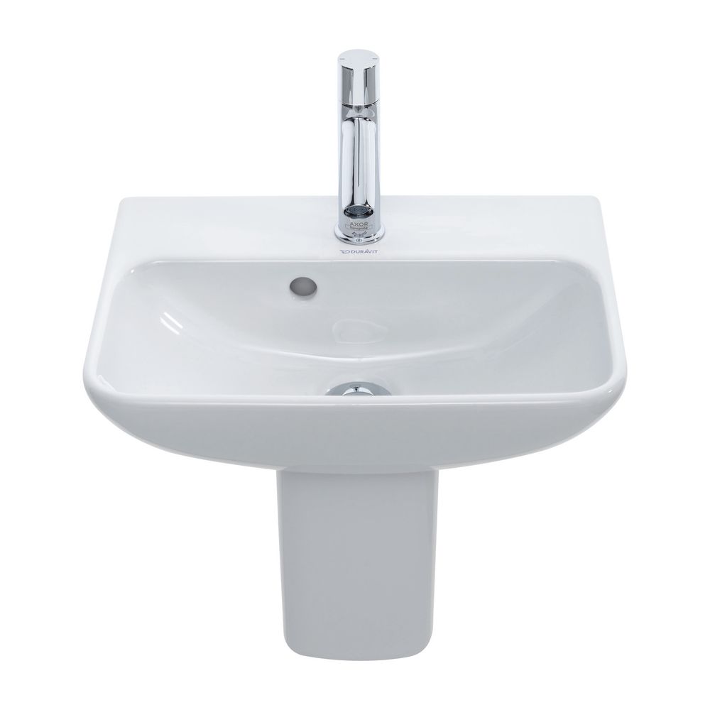 Duravit ME by Starck Halbsäule aus Keramik 280x165x280mm, Weiß Hochglanz, wandhänge... DURAVIT-0858410000 4021534988448 (Abb. 1)