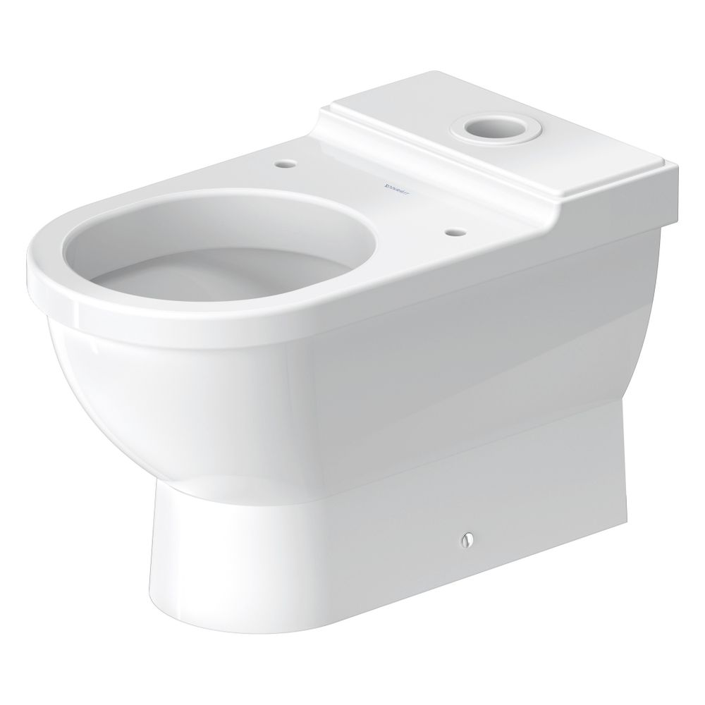 Duravit Starck 3 Stand WC für Kombination 660x370x430mm, Weiß HG, WonderGliss, 6l,... DURAVIT-01280900001 4021534224102 (Abb. 4)