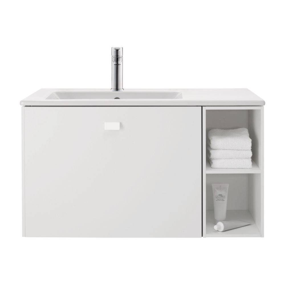 Duravit ME by Starck Waschtisch 490x830x180mm, Weiß Seidenmatt, Rechteckig, 1 Wasch... DURAVIT-2345833200 4053424893280 (Abb. 3)