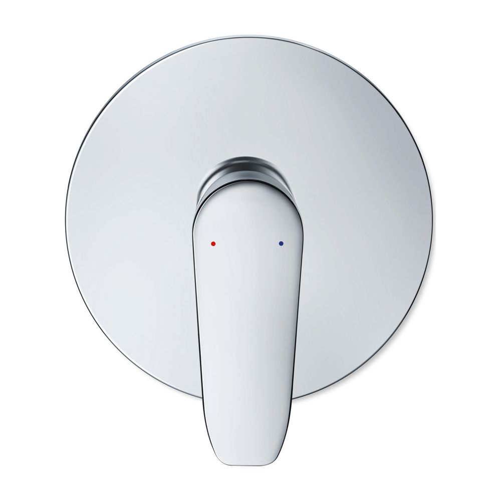 Duravit B.1 Einhebel-Brausemischer Unterputz, 1 Verbraucher, Chrom, 24,5l/min, Ro... DURAVIT-B14210010010 7612158495343 (Abb. 1)
