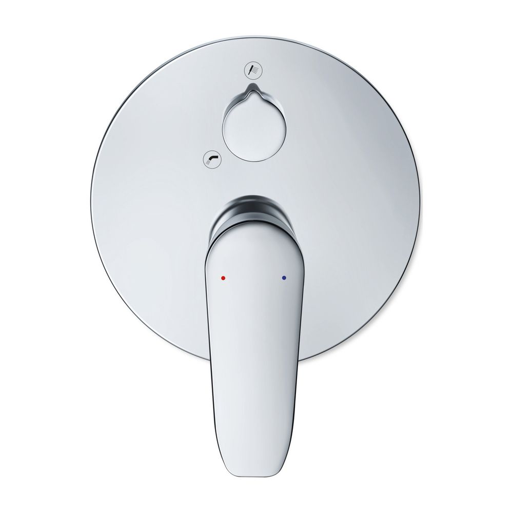 Duravit B.1 Einhebel-Wannenmischer Unterputz, Anzahl Verbraucher 2, Chrom, Sicher... DURAVIT-B15210018010 7612158495374 (Abb. 1)