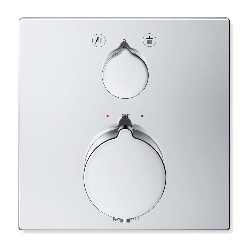 Duravit C.1 Brausethermostat Unterputz, Anzahl Verbraucher 2, Chrom Hochglanz, 20... DURAVIT-C14200013010 7612158492366 (Abb. 2)