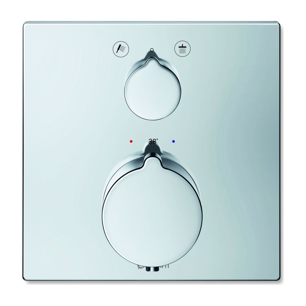 Duravit C.1 Brausethermostat Unterputz, Anzahl Verbraucher 2, Chrom Hochglanz, 20... DURAVIT-C14200013010 7612158492366 (Abb. 3)