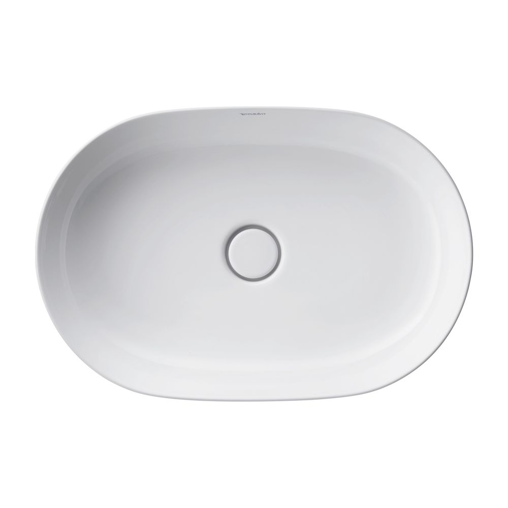 Duravit Luv Aufsatzbecken 600mm, Weiß Hochglanz, WonderGliss, DuraCeram, Oval, ohn... DURAVIT-03796000001 4053424177151 (Abb. 3)