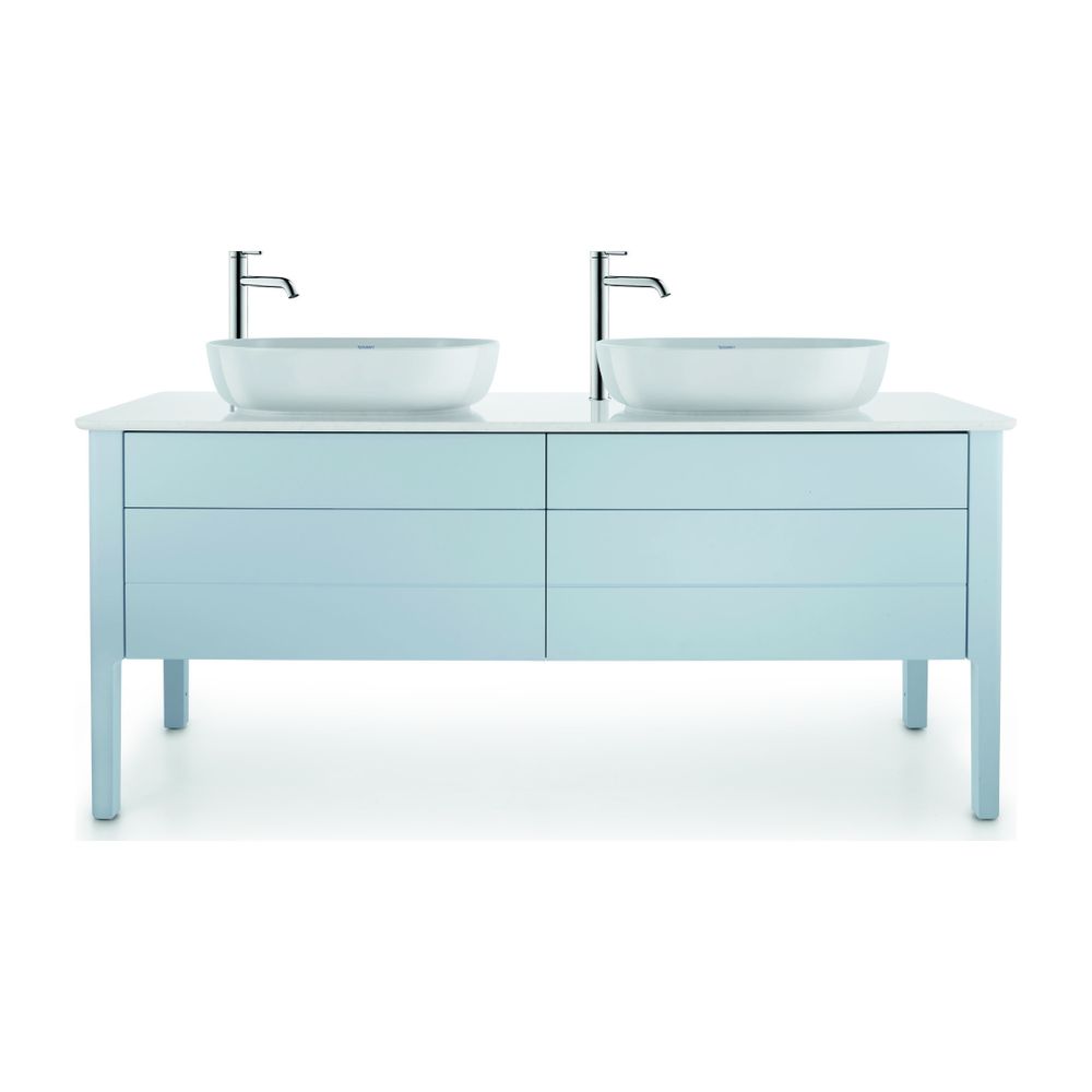 Duravit Luv Aufsatzbecken 600mm, Weiß Hochglanz, WonderGliss, DuraCeram, Oval, ohn... DURAVIT-03796000001 4053424177151 (Abb. 1)