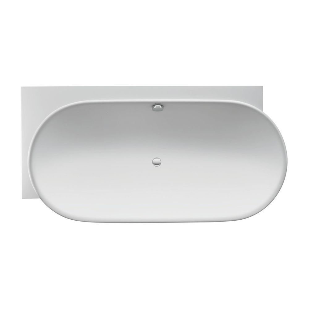 Duravit Luv Badewanne 610x950x1850mm, 252l, Mattweiß, Oval, Ecke L, 2 Rückensc... DURAVIT-700431000000000 4053424179964 (Abb. 1)