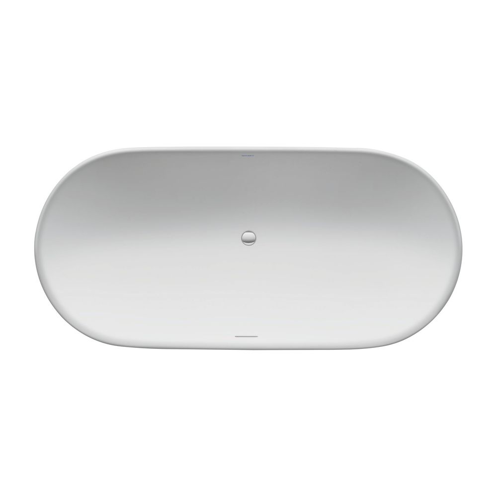Duravit Luv Badewanne 615x750x1600mm, 165l, Mattweiß, Oval, Freistehend, 2 Rüc... DURAVIT-700461000000000 4063382014269 (Abb. 3)