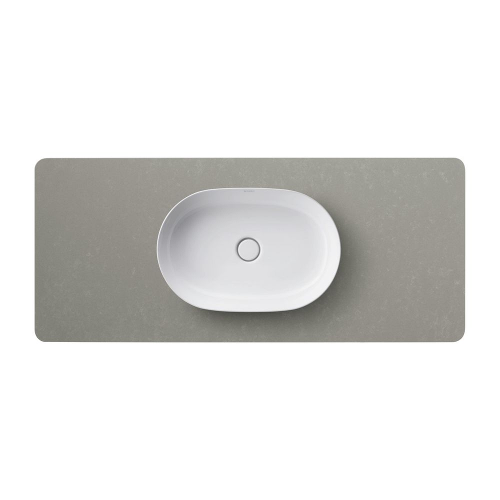 Duravit Luv Aufsatzbecken 600mm, Weiß Hochglanz, WonderGliss, DuraCeram, Oval, ohn... DURAVIT-03796000001 4053424177151 (Abb. 9)