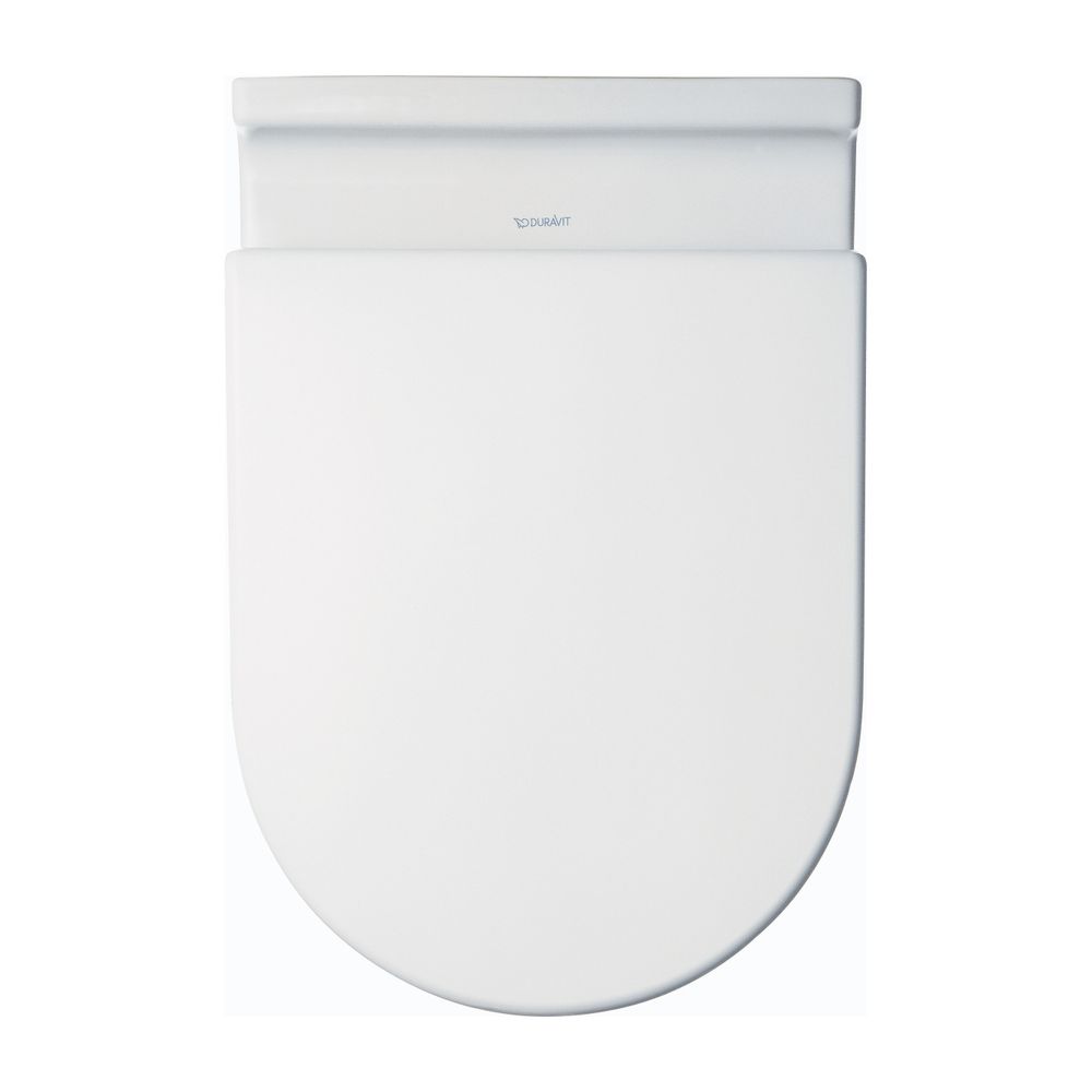Duravit Starck 3 WC-Sitz D-shaped, Weiß Hochglanz 370x38x436mm, ohne Absenkautomati... DURAVIT-0063810000 4021534224171 (Abb. 2)