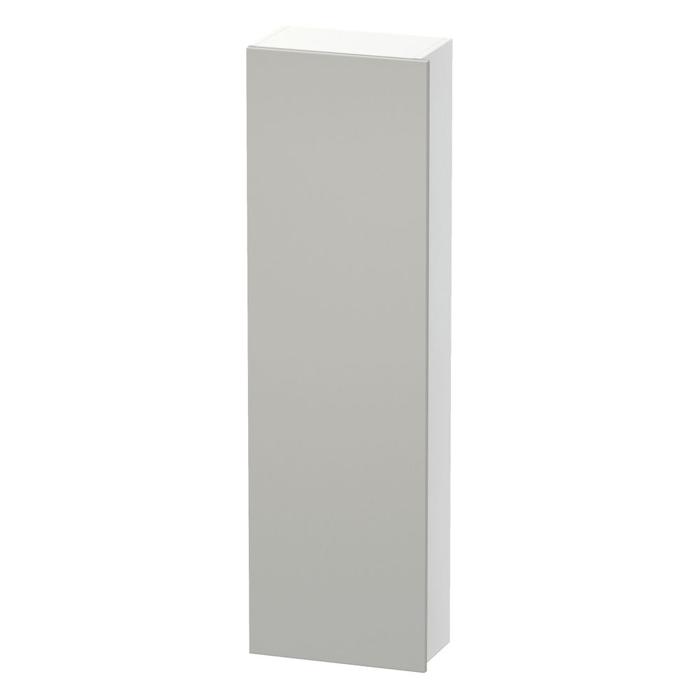 Duravit DuraStyle Hochschrank Dekor 240x400x1400mm Betongrau Matt/Mattweiß, 1 Tür ... DURAVIT-DS1218R0718 4053424619750 (Abb. 3)