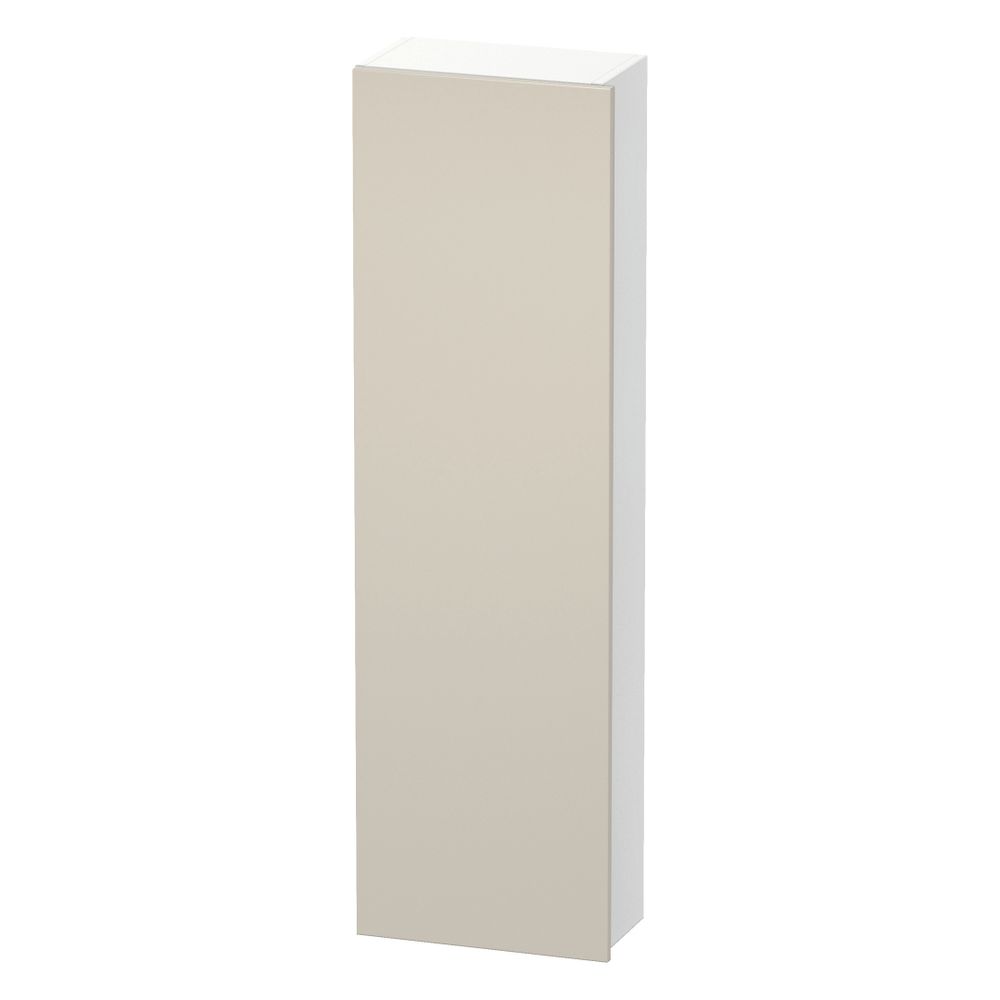 Duravit DuraStyle Hochschrank Dekor 240x400x1400mm Taupe Matt/Mattweiß, 1 Tür R, G... DURAVIT-DS1218R9118 4053424342627 (Abb. 3)