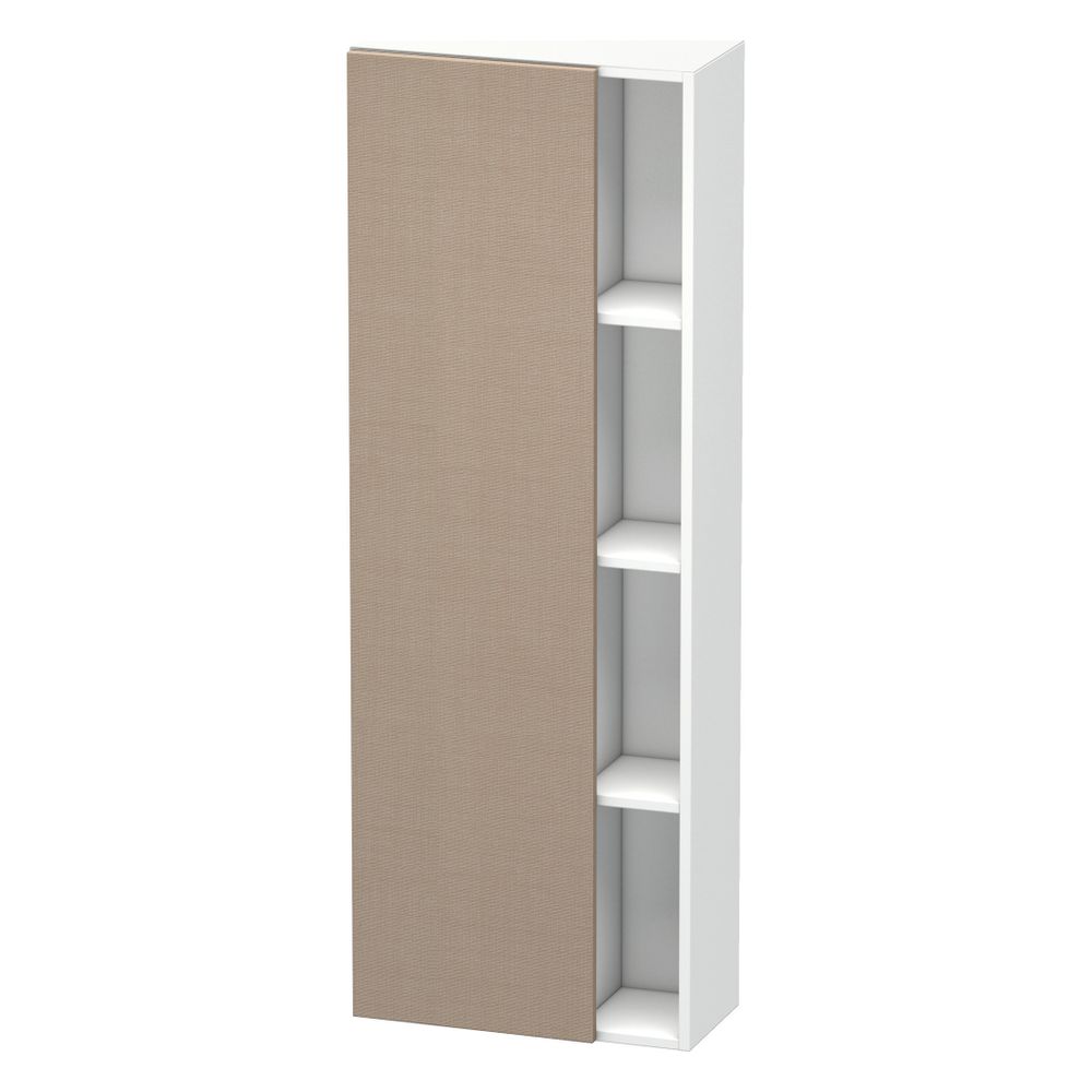 Duravit DuraStyle Hochschrank Dekor 240x500x1400mm Leinen Matt/Mattweiß, 1 Tür L, ... DURAVIT-DS1238L7518 4053424620671 (Abb. 3)