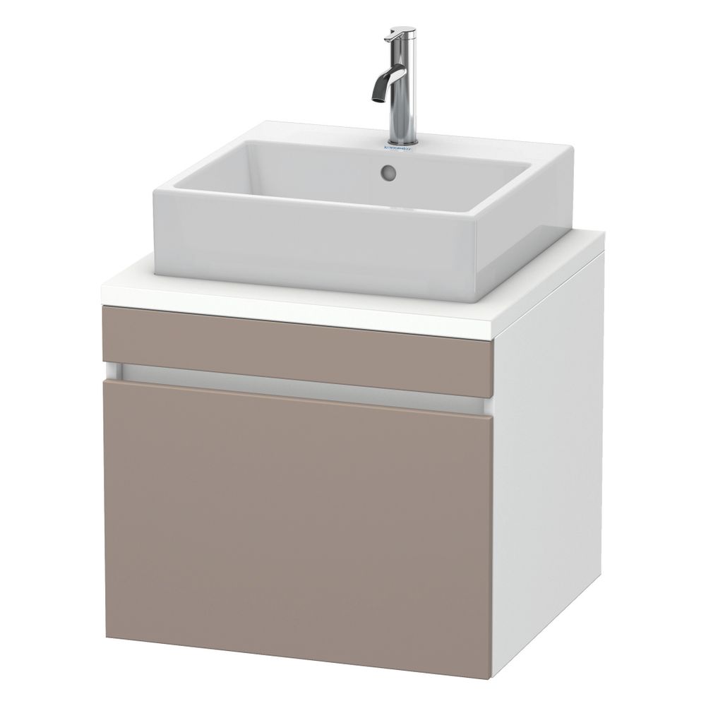 Duravit DuraStyle Konsolenwaschtischunterbau wandh. 548x600x512mm ohne KSP Basalt ... DURAVIT-DS531004318 4053424392257 (Abb. 4)