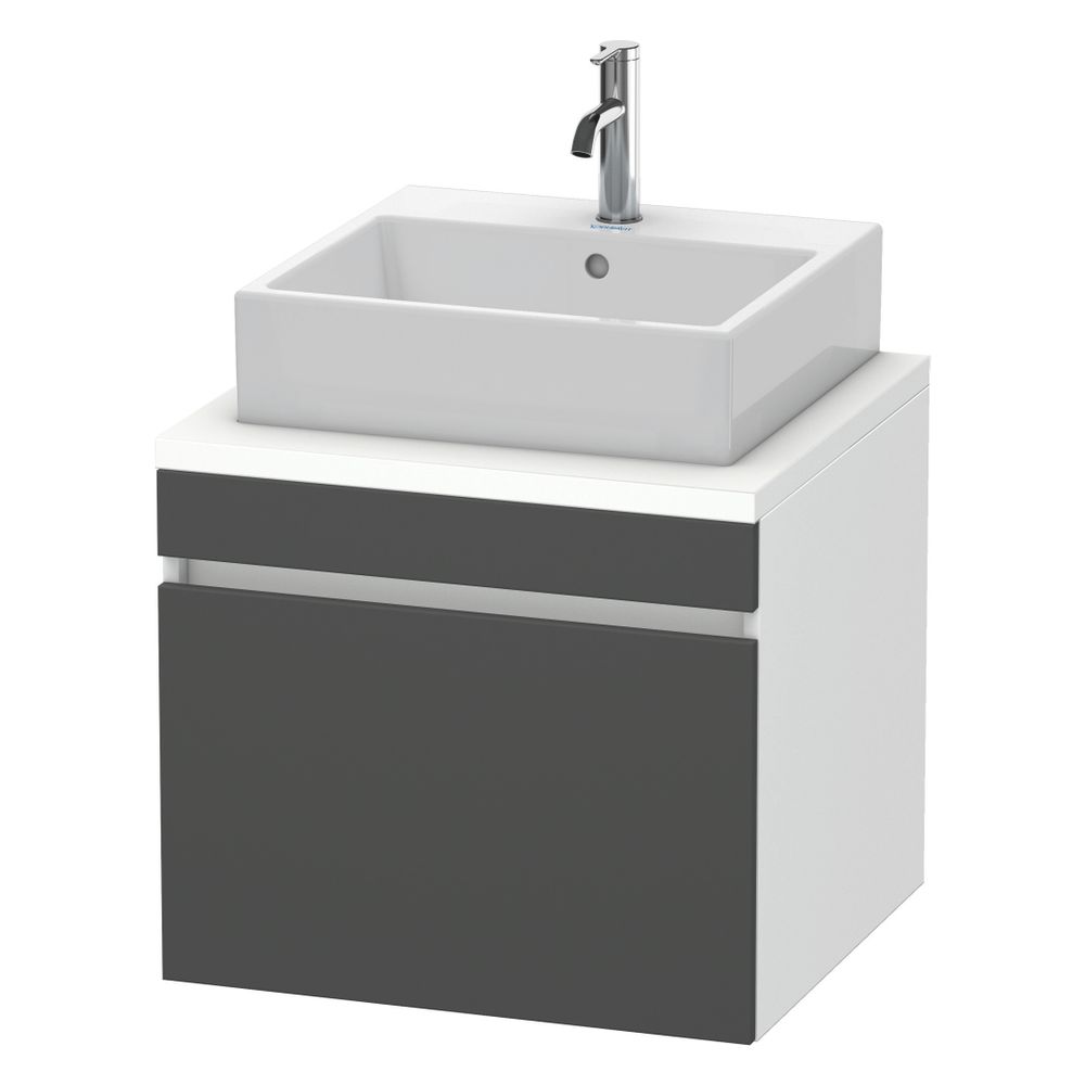 Duravit DuraStyle Konsolenwaschtischunterbau wandh. 548x600x512mm ohne KSP Graphit... DURAVIT-DS531004918 4053424392271 (Abb. 4)
