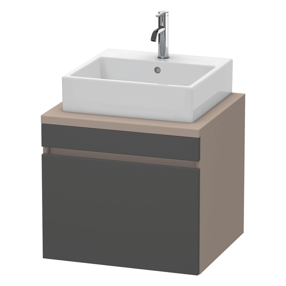 Duravit DuraStyle Konsolenwaschtischunterbau wandh. 548x600x512mm ohne KSP Graphit... DURAVIT-DS531004943 4053424392387 (Abb. 4)
