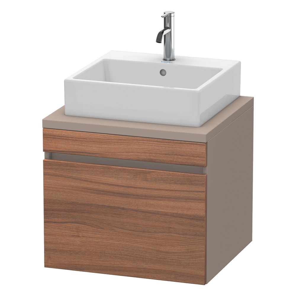 Duravit DuraStyle Konsolenwaschtischunterbau wandh 548x600x512mm ohne KSP Nussb. M... DURAVIT-DS531007943 4053424392370 (Abb. 4)