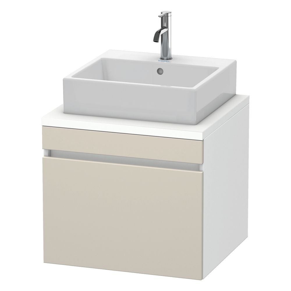 Duravit DuraStyle Konsolenwaschtischunterbau wandh. 548x600x512mm ohne KSP Taupe M... DURAVIT-DS531009118 4053424392301 (Abb. 4)