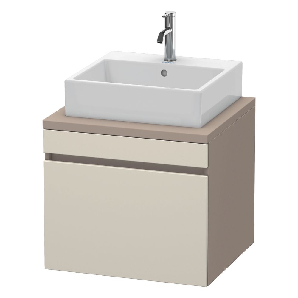 Duravit DuraStyle Konsolenwaschtischunterbau wandh. 548x600x512mm ohne KSP Taupe M... DURAVIT-DS531009143 4053424392417 (Abb. 4)