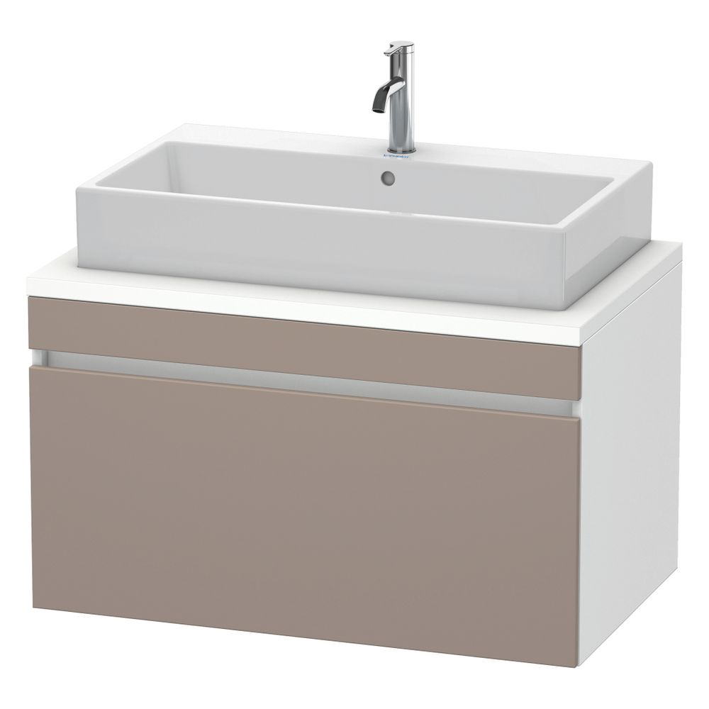 Duravit DuraStyle Konsolenwaschtischunterbau wandh. 548x900x512mm ohne KSP Basalt ... DURAVIT-DS531304318 4053424392912 (Abb. 4)
