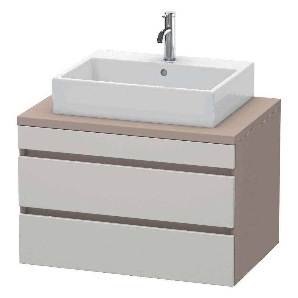 Duravit DuraStyle Konsolenwaschtischunterbau wandh. 548x800x512mm ohne KSP Betongr... DURAVIT-DS531700743 4053424623603 (Abb. 4)