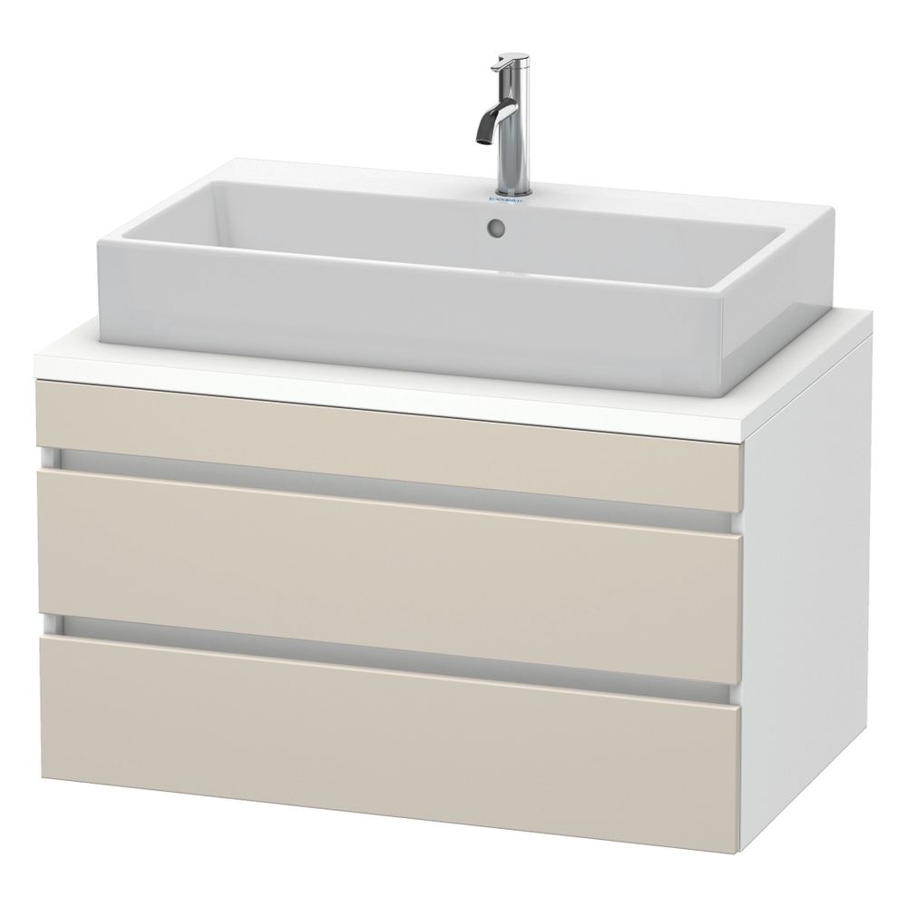 Duravit DuraStyle Konsolenwaschtischunterbau wandh. 548x900x512mm ohne KSP Taupe M... DURAVIT-DS531809118 4053424394060 (Abb. 4)