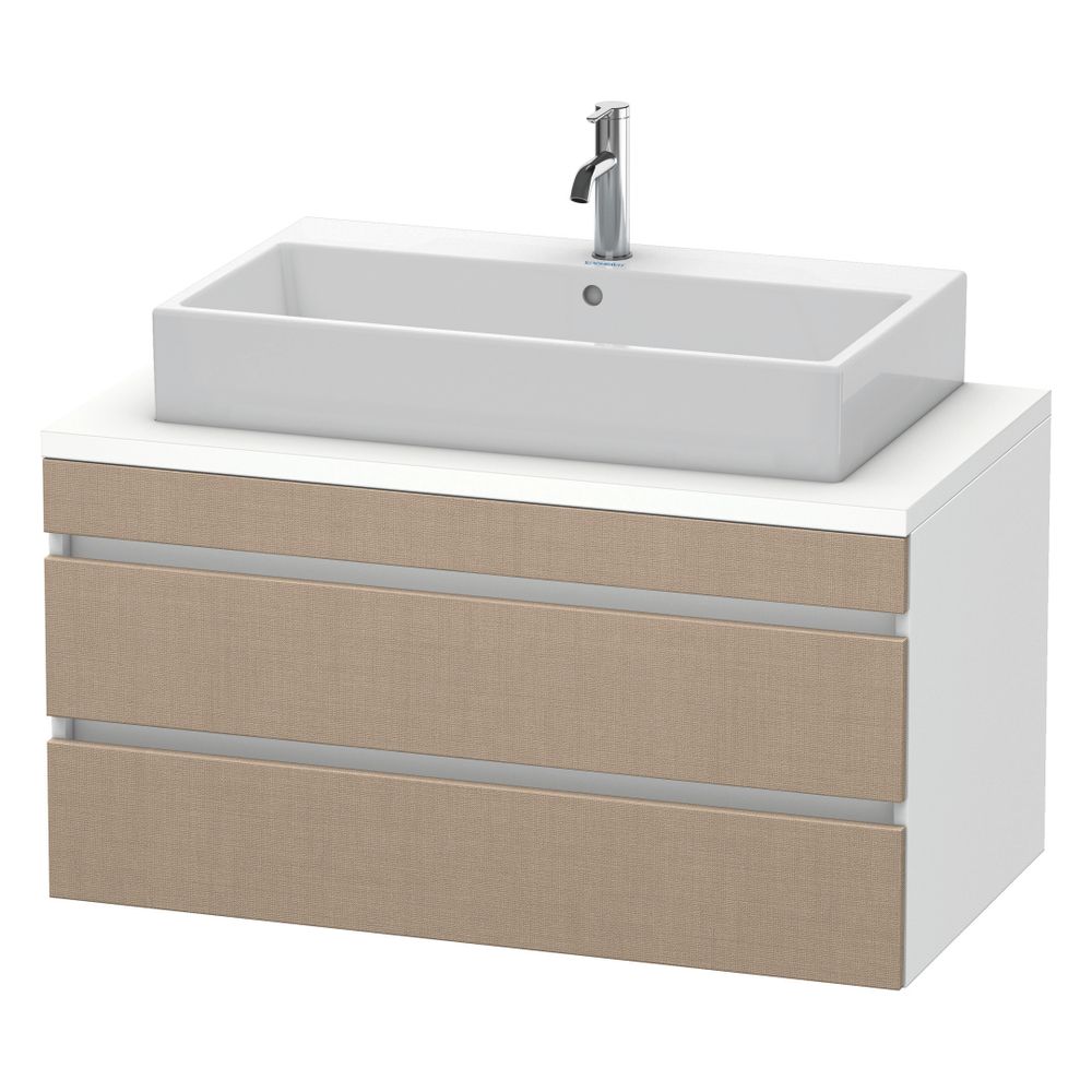 Duravit DuraStyle Konsolenwaschtischunterbau wandh. 548x1000x512mm ohne KSP Leinen... DURAVIT-DS531907518 4053424623917 (Abb. 4)