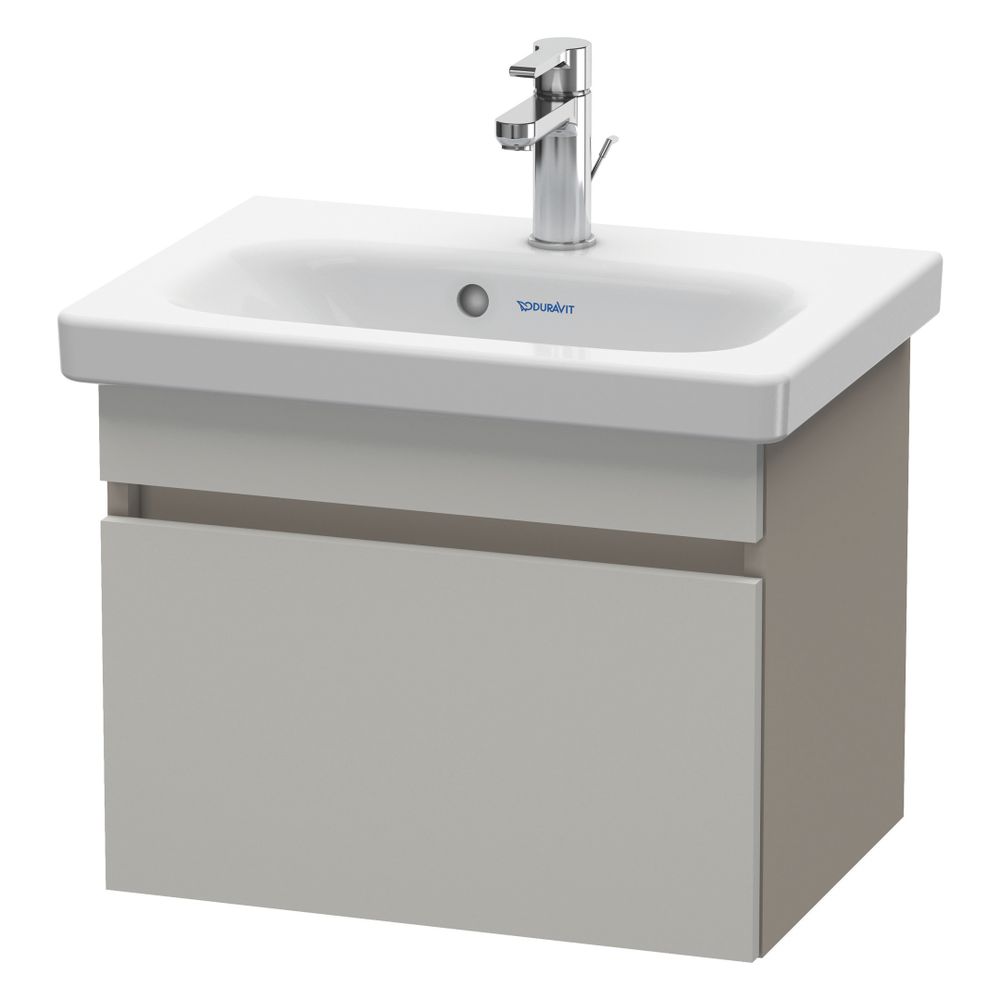 Duravit DuraStyle Waschtischunterbau wandh. 368x500x398mm Compact Betongrau Matt, ... DURAVIT-DS630300743 4053424680736 (Abb. 4)