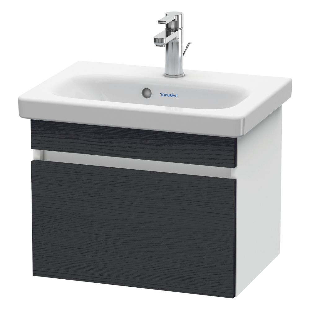 Duravit DuraStyle Waschtischunterbau wandh. 368x500x398mm Compact Eiche Mattschwar... DURAVIT-DS630301618 4063382149855 (Abb. 4)