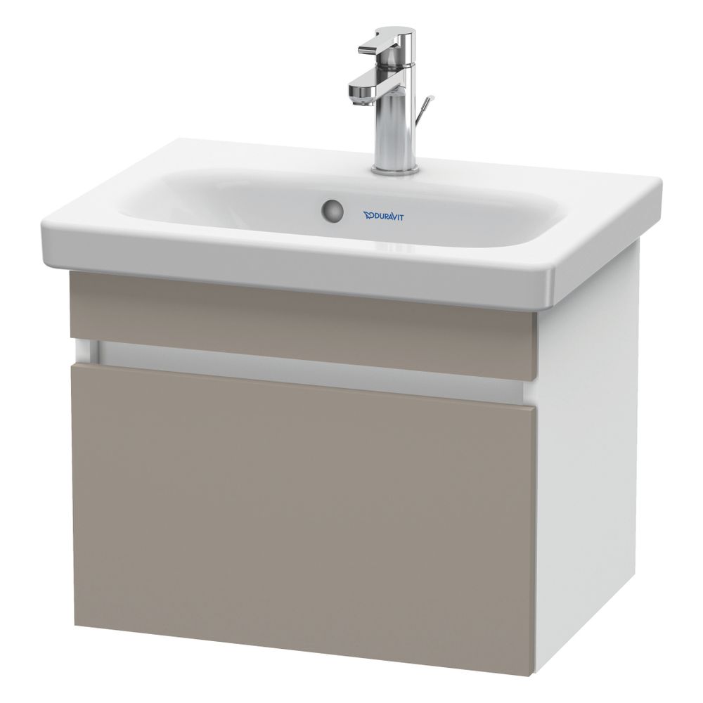 Duravit DuraStyle Waschtischunterbau wandh. 368x500x398mm Compact Basalt Matt, Dek... DURAVIT-DS630304318 4053424680897 (Abb. 4)