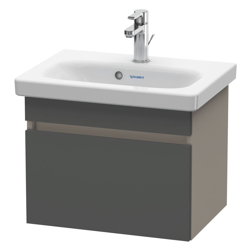 Duravit DuraStyle Waschtischunterbau wandh. 368x500x398mm Compact Graphit Matt, De... DURAVIT-DS630304943 4053424680958 (Abb. 4)
