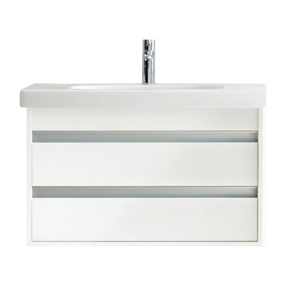 Duravit D-Code Waschtisch 485x850x180mm, Weiß Hochglanz, Rechteckig, 1 Waschplatz/... DURAVIT-03428500002 4021534458545 (Abb. 7)