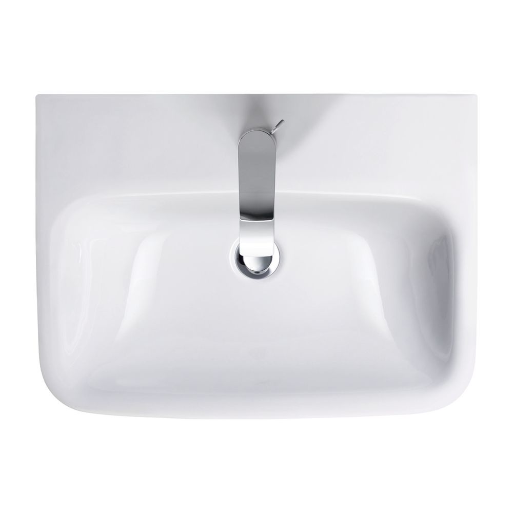 Duravit DuraStyle Waschtisch 440x600x170mm wandhäng., Weiß Hochglanz, Rechteckig, 1... DURAVIT-2319600000 4021534851025 (Abb. 1)