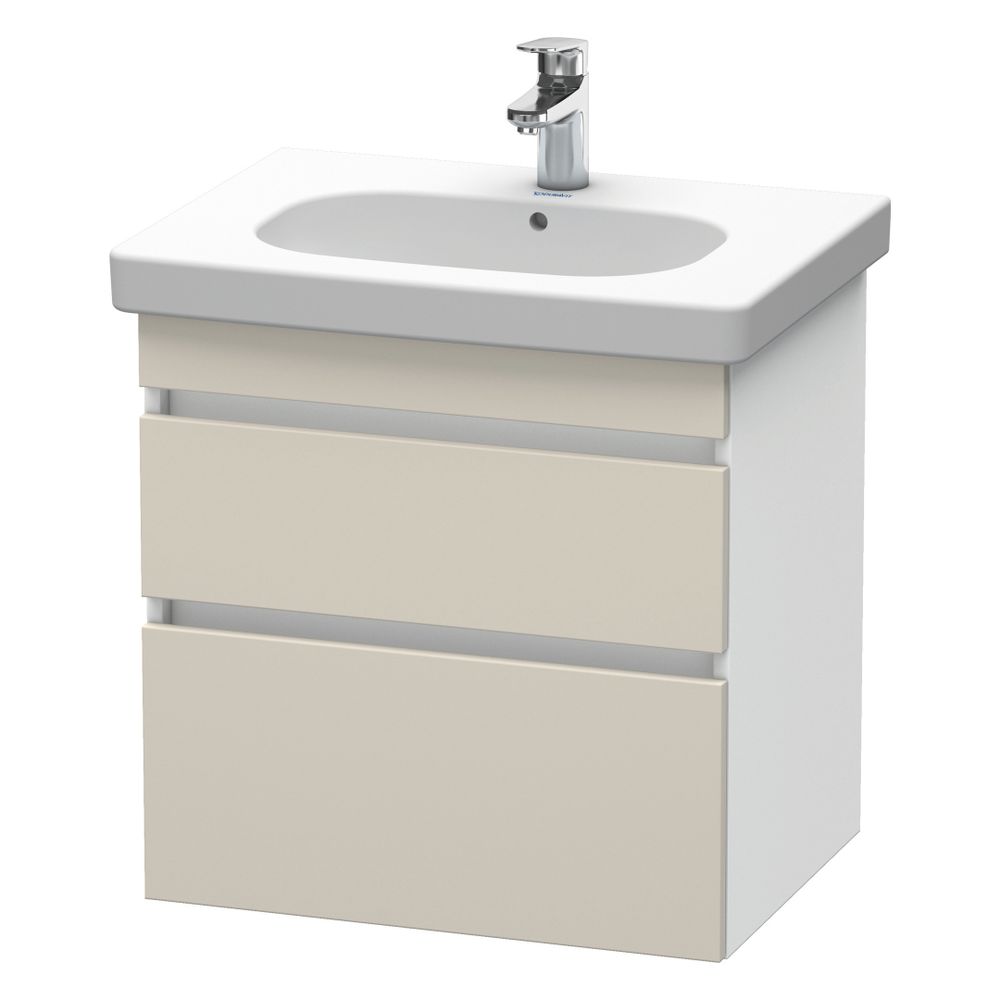 Duravit DuraStyle Waschtischunterbau wandhäng. 453x600x610mm Taupe Matt, Dekor/Kor... DURAVIT-DS648309118 4053424341828 (Abb. 4)