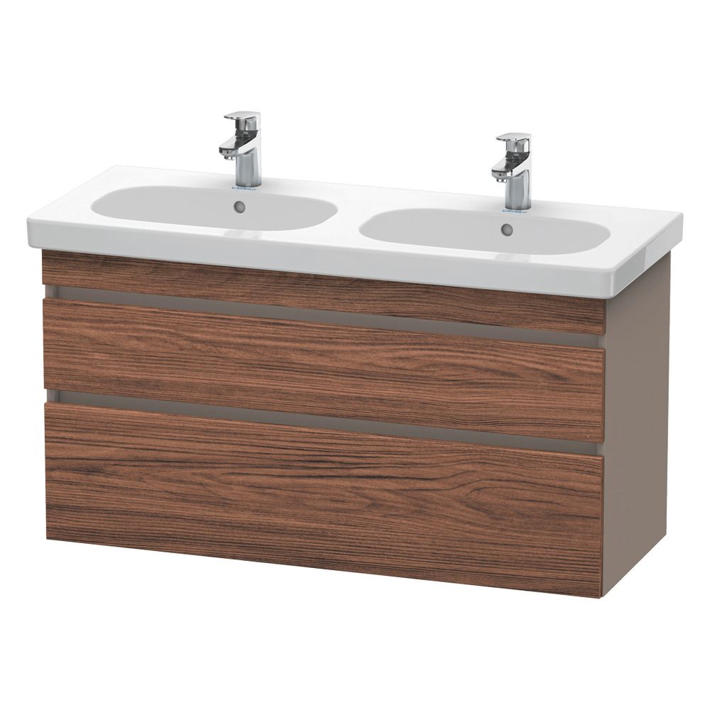 Duravit DuraStyle Waschtischunterbau wandh. 453x1150x610mm Nusb.dunkel Matt Dekor ... DURAVIT-DS648602143 4053424630700 (Abb. 4)