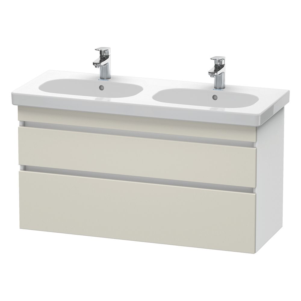 Duravit DuraStyle Waschtischunterbau wandhäng. 453x1150x610mm Taupe Matt, Dekor/Ko... DURAVIT-DS648609118 4053424341910 (Abb. 4)