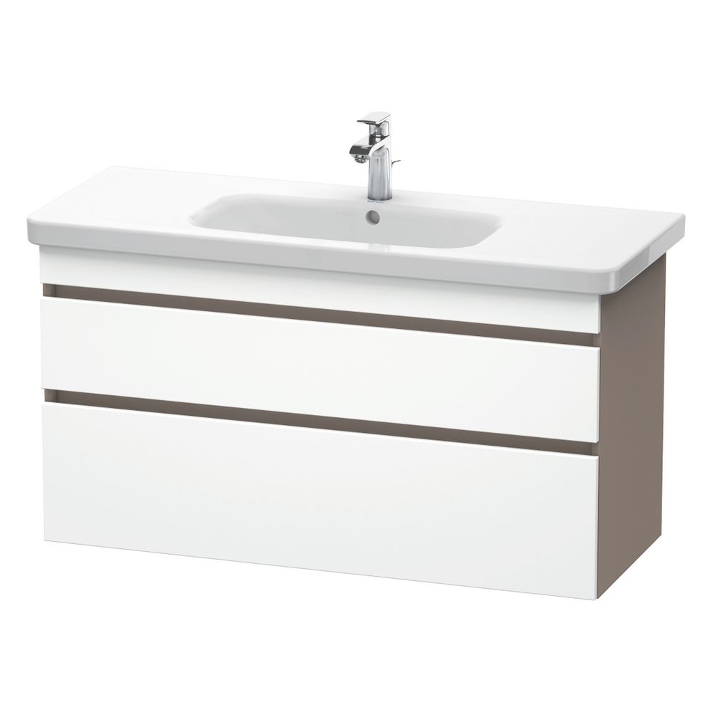 Duravit DuraStyle Waschtischunterbau wandhäng. 448x1130x610mm Mattweiß, Dekor/Korp... DURAVIT-DS649501843 4021534917356 (Abb. 4)