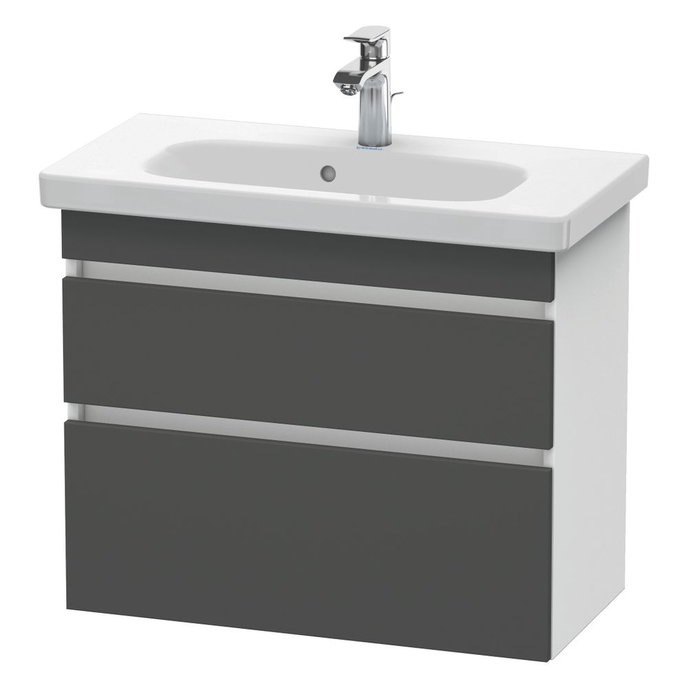 Duravit DuraStyle Waschtischunterbau wandh. 368x730x610mm Compact, Graphit Matt, D... DURAVIT-DS649904918 4053424045993 (Abb. 4)
