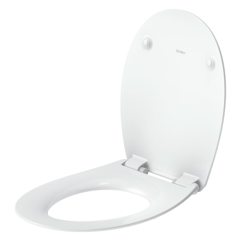Duravit Univavo WC-Sitz oval Weiß, 373x50x448mm, mit Absenkautomatik, Sitzgarnitur ... DURAVIT-0022790000 4067116344905 (Abb. 3)