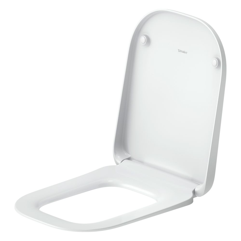 Duravit Univavo WC-Sitz eckig Weiß, 350x45x448mm, mit Absenkautomatik, Sitzgarnitur... DURAVIT-0022890000 4067116345025 (Abb. 3)