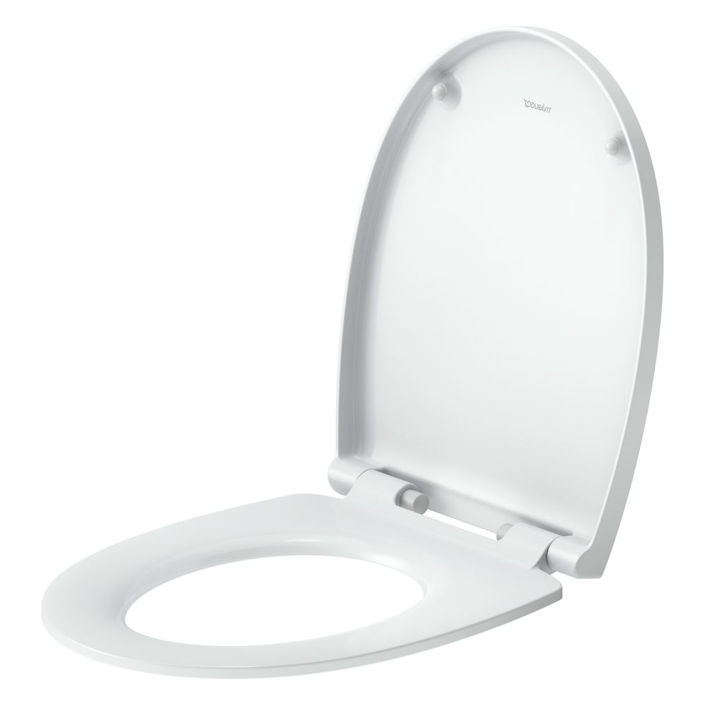 Duravit Univavo WC-Sitz oval Weiß, 370x48x451mm, mit Absenkautomatik, Sitzgarnitur ... DURAVIT-0023190000 4067116345056 (Abb. 3)
